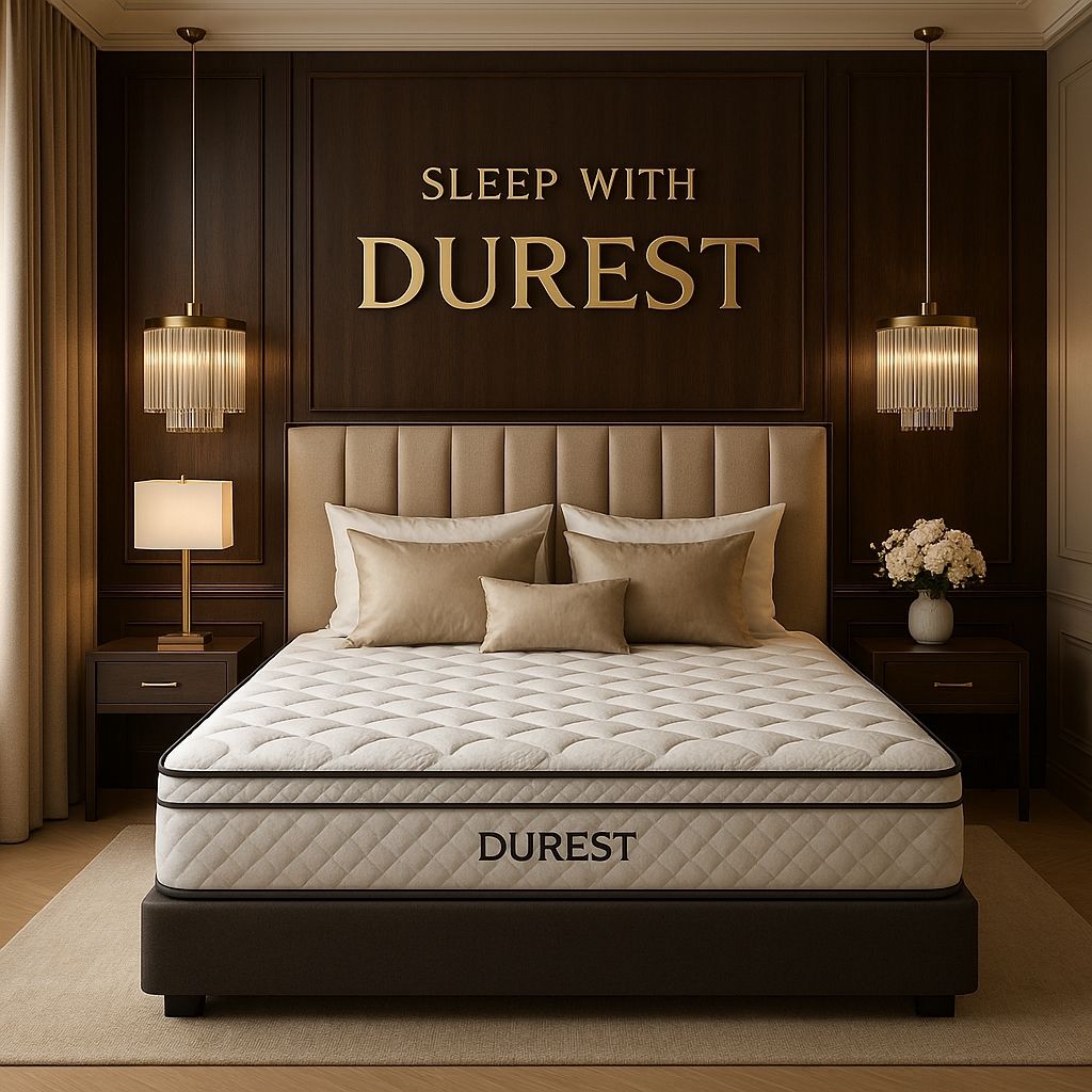 Personalized mattress brand its mean you can choose your comfort according to your body needs - sleep with durest 