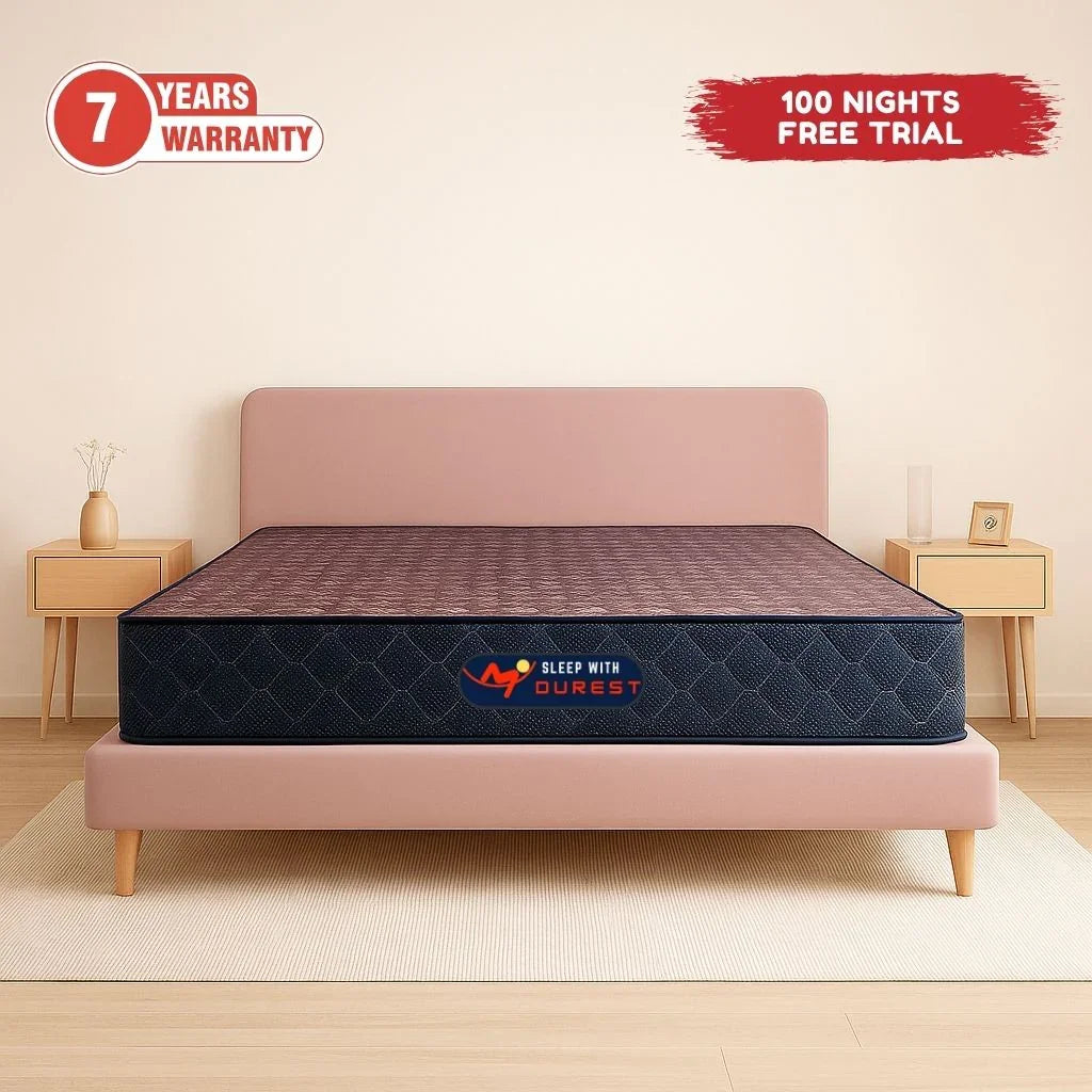 Sleep With Durest Dual Comfort reversible mattress – dual-sided soft and firm support in one