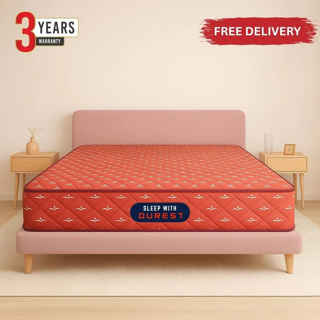 High-density foam mattress with medium-firm support for side sleepers – Sleep with Durest ComfortX